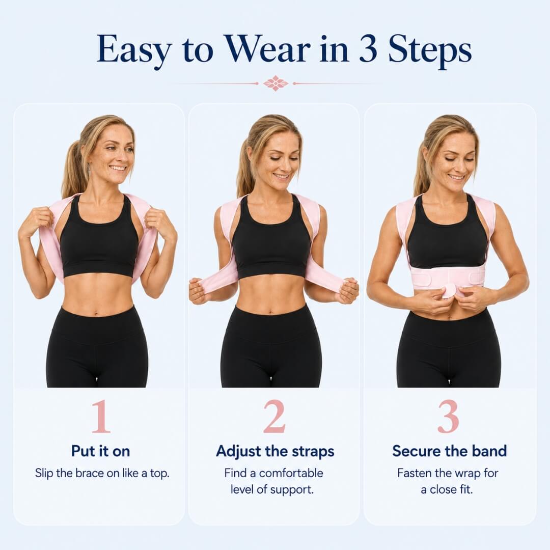 PaceWren Ergonomic Posture Support Brace