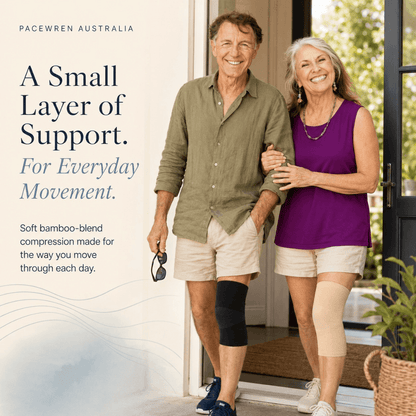 PaceWren Bamboo Knee Compression Brace