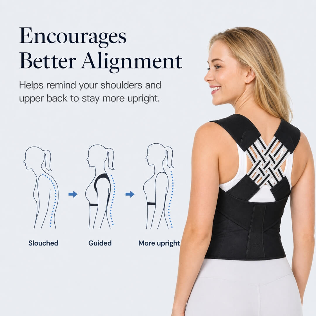 PaceWren Cross-Back Posture Support Brace