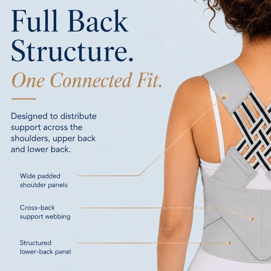 PaceWren Cross-Back Posture Support Brace