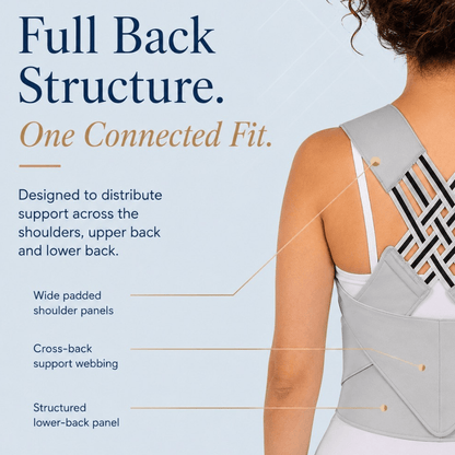 PaceWren Cross-Back Posture Support Brace