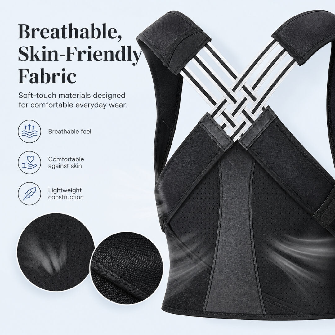 PaceWren Cross-Back Posture Support Brace