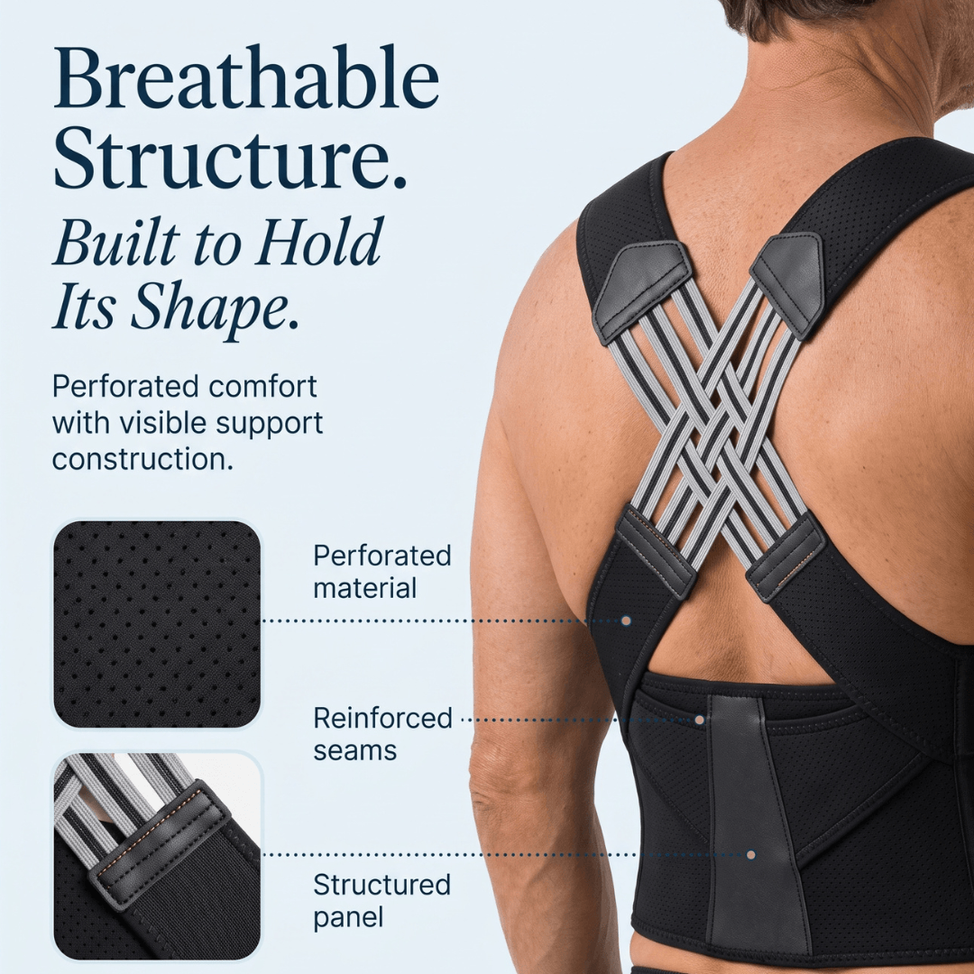 PaceWren Cross-Back Posture Support Brace