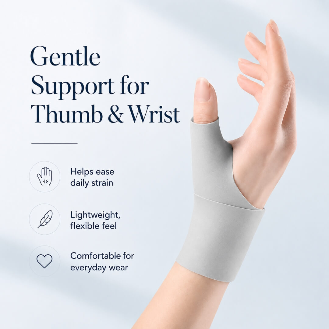 PaceWren Lightweight Thumb & Wrist Support Sleeve