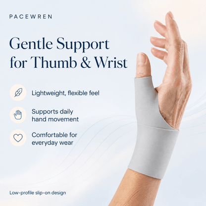 PaceWren Lightweight Thumb & Wrist Support Sleeve