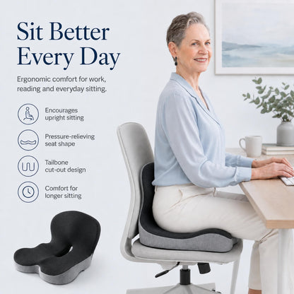 PaceWren Memory Foam Seat and Back Cushion