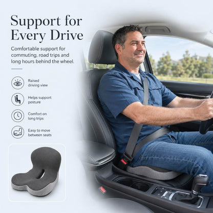 PaceWren Memory Foam Seat and Back Cushion