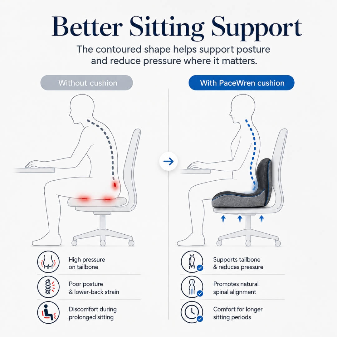 your back to manage on its own.