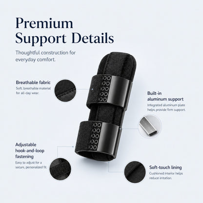 PaceWren 5-Piece Adjustable Finger Support Set