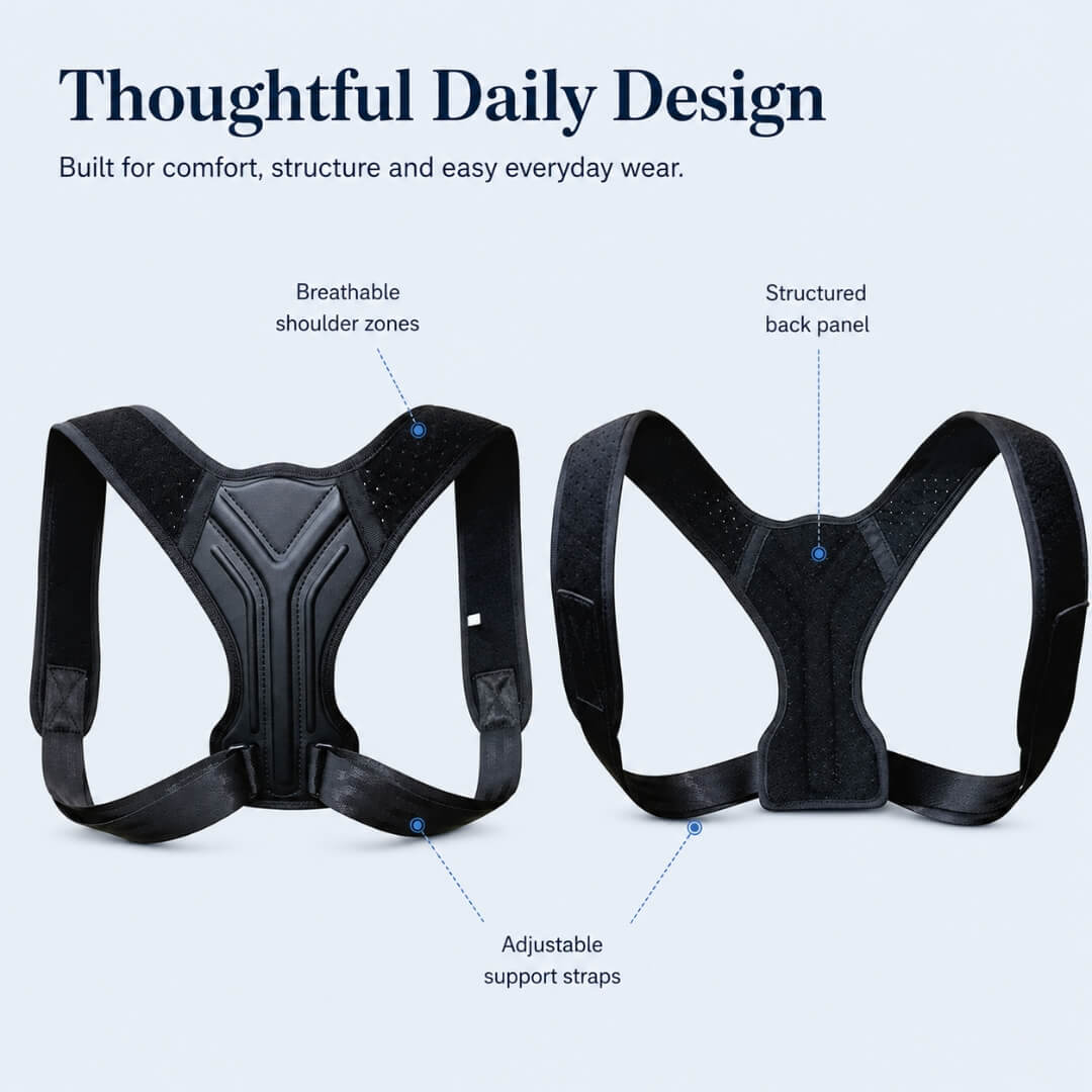 PaceWren Upper Back & Shoulder Posture Brace