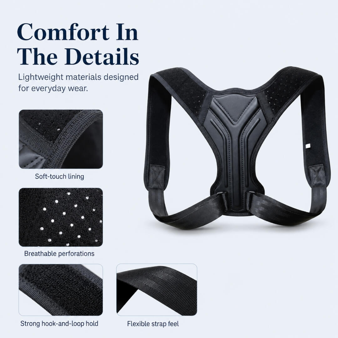 PaceWren Upper Back & Shoulder Posture Brace